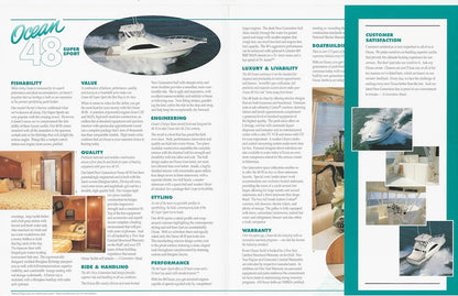 Ocean 48 Super Sport Brochure