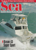 Ocean 43 Super Sport Sea Magazine Reprint Brochure