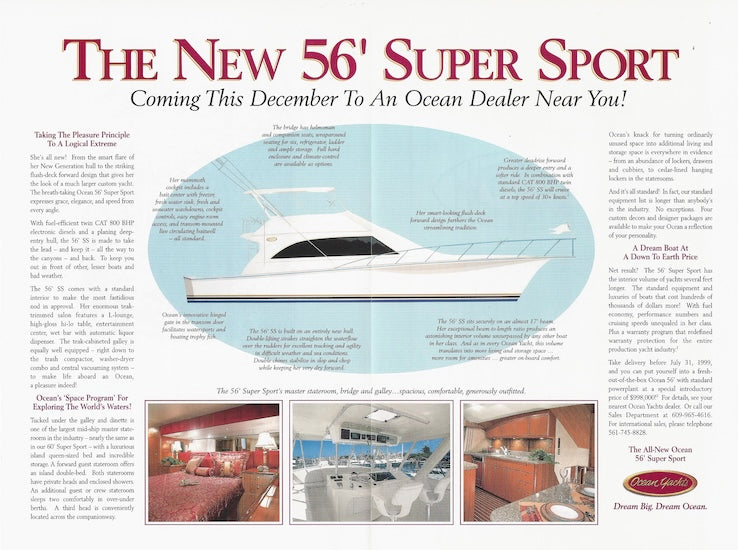 Ocean 56 Super Sport Launch Brochure