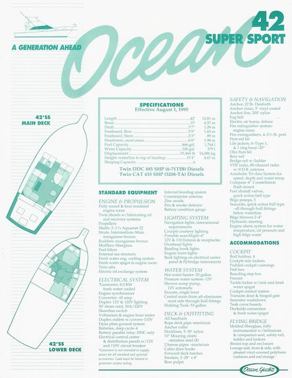 Ocean 42 Super Sport Brochure