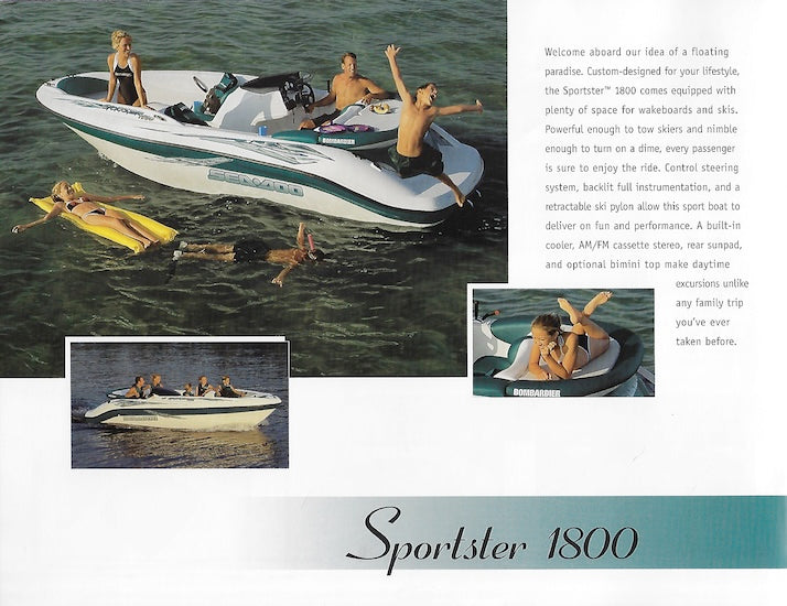 Sea Doo 2000 Sport Boats Brochure