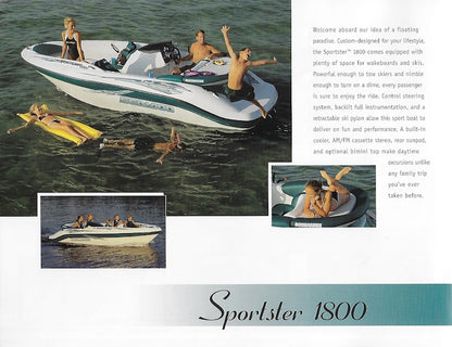 Sea Doo 2000 Sport Boats Brochure