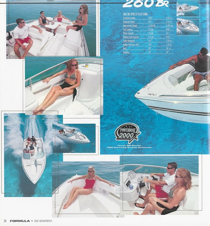 Formula 2001 Sun Sport Brochure