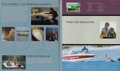 Mastercraft 2001 Poster Brochure