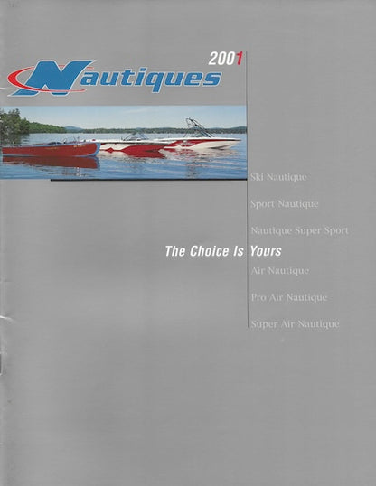 Correct Craft 2001 Nautiques Brochure