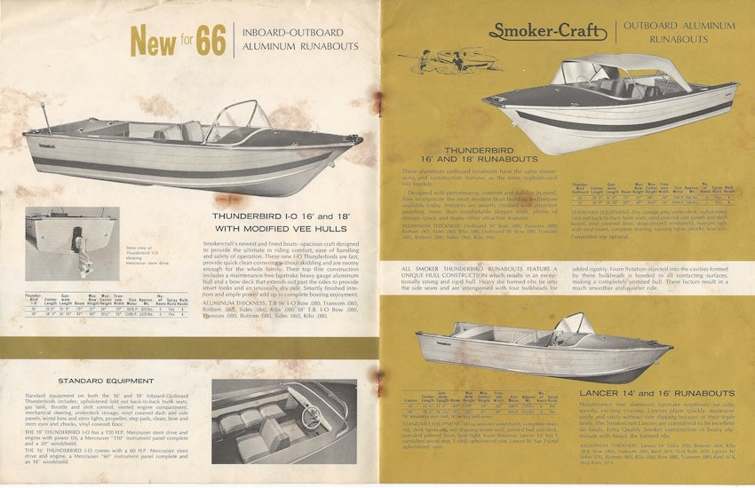 Smoker Craft 1966 Brochure