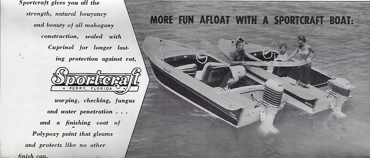 Sport Craft 1962 Brochure