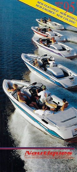 Correct Craft 1995 Nautiques Brochure / Poster