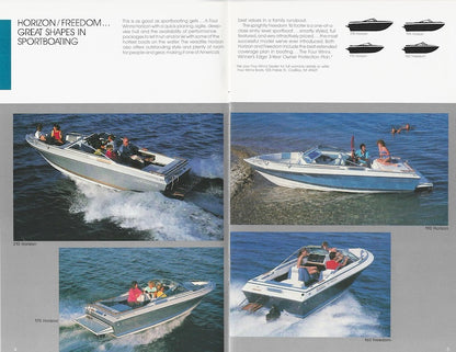 Four Winns 1987 Mini Brochure