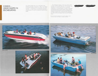 Four Winns 1987 Mini Brochure