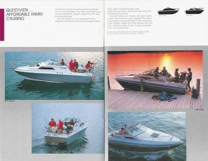 Four Winns 1987 Mini Brochure