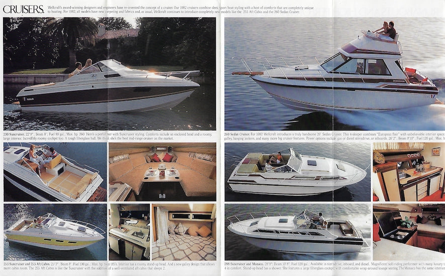 Wellcraft 1982 Abbreviated Brochure