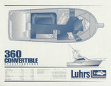 Luhrs 360 Convertible Specification Brochure