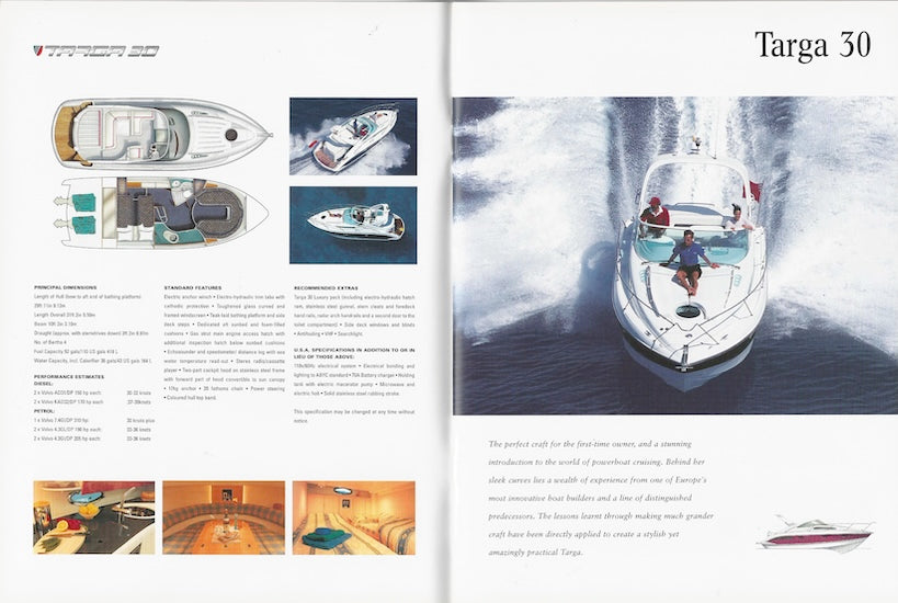 Fairline 2001 Abbreviated Brochure