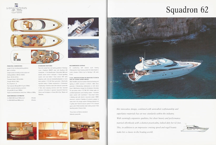 Fairline 2001 Abbreviated Brochure