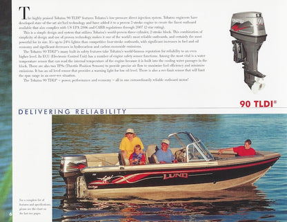 Tohatsu 2001 Outboard Brochure