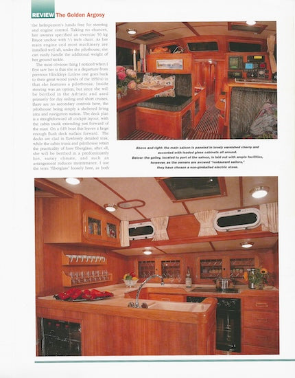 Hinckley Sou’wester 61 Boat International Magazine Reprint Brochure