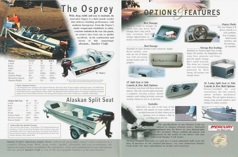 Smoker Craft 1997 American Angler Brochure