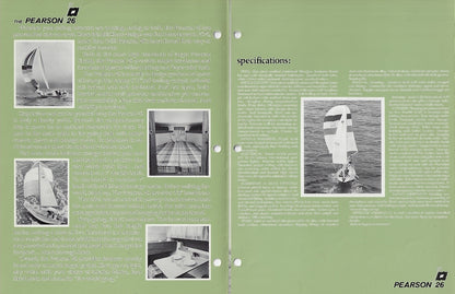 Pearson 26 Brochure