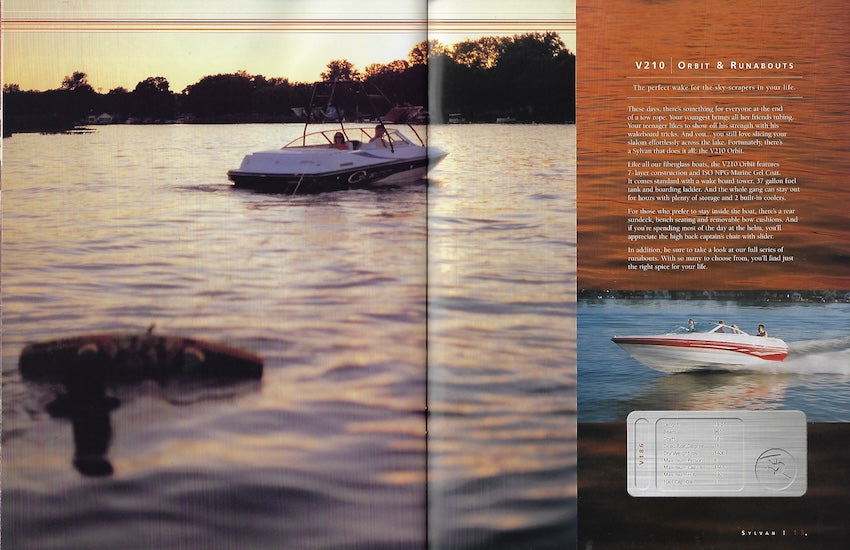 Sylvan 2001 Pleasure Brochure