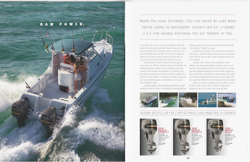 Suzuki 2001 Outboard Brochure