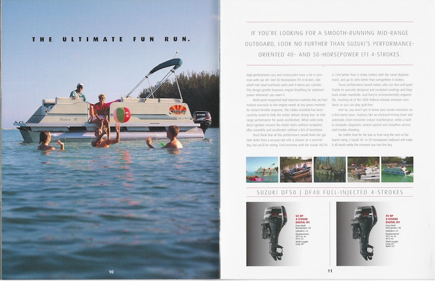 Suzuki 2001 Outboard Brochure