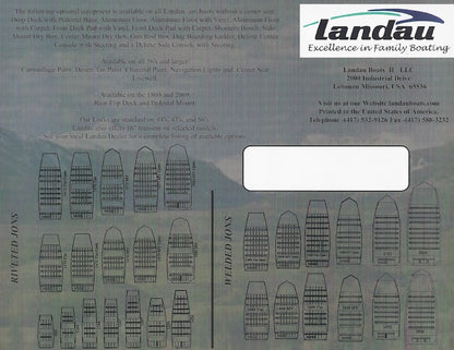 Landau 2001 Jon Boat Brochure