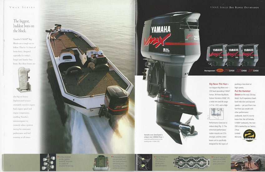 Yamaha 2001 Outboard Brochure