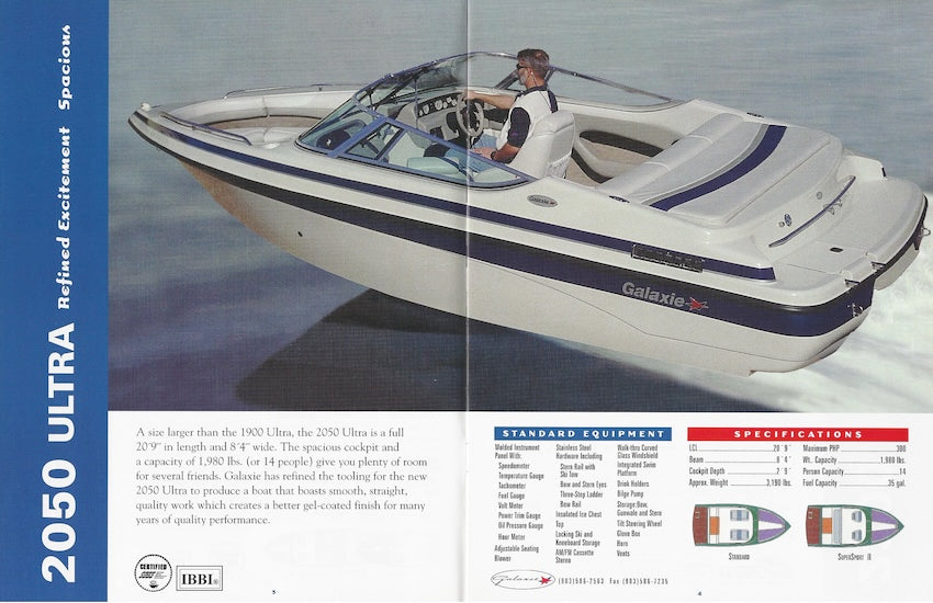 Galaxie 2001 Brochure