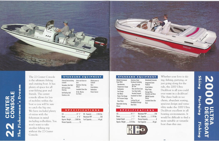 Galaxie 2001 Brochure