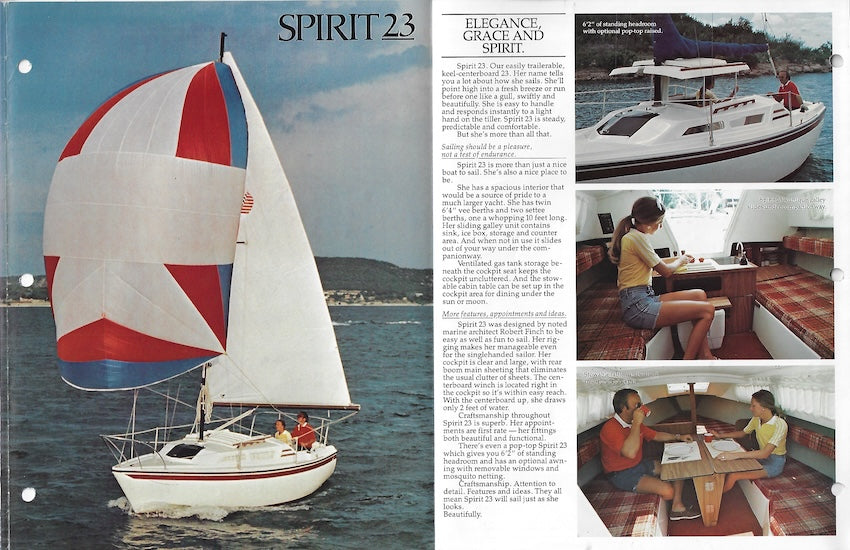 Spirit Yachts 1978 Brochure