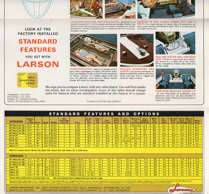 Larson 1968 Brochure
