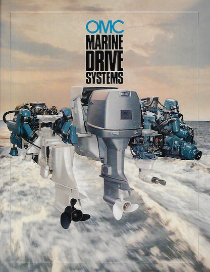 OMC 1981 Stern Drive Brochure