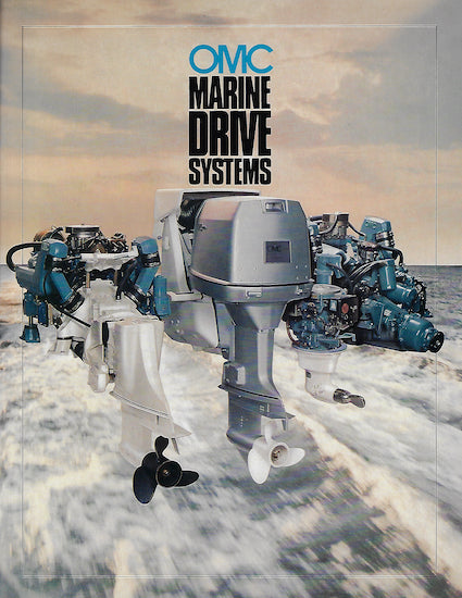 OMC 1981 Stern Drive Brochure