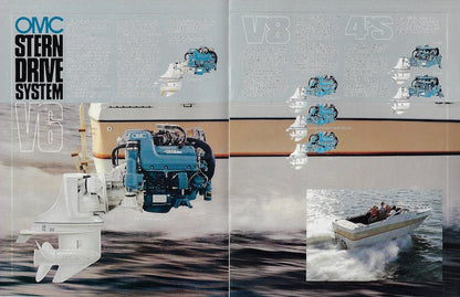 OMC 1981 Stern Drive Brochure