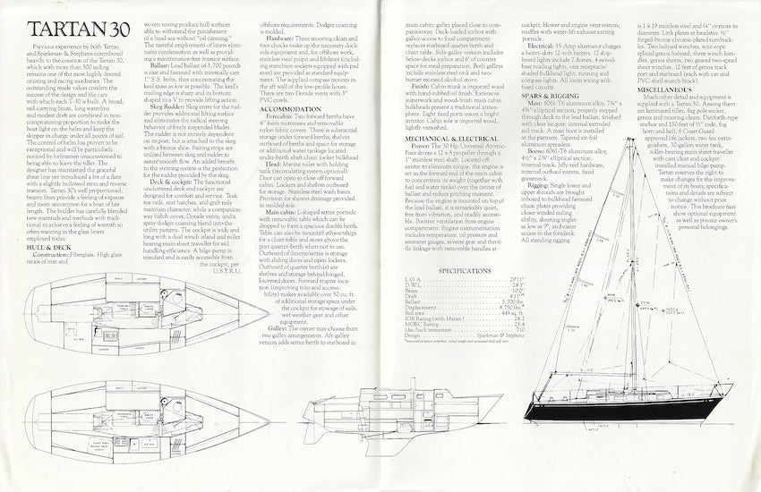 Tartan 30 Brochure