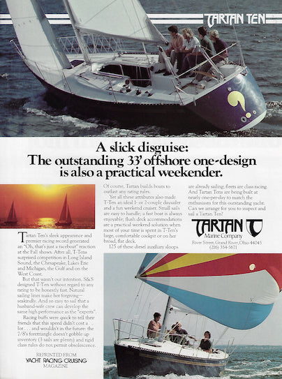 Tartan Ten [33'] Advertisement Reprint Brochure