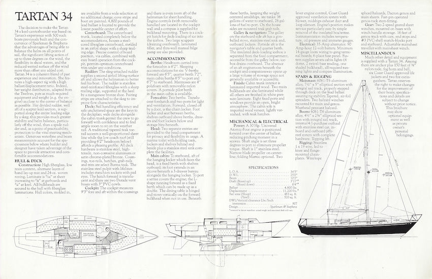 Tartan 34 Brochure