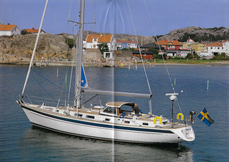 Hallberg-Rassy 53 Poster Brochure