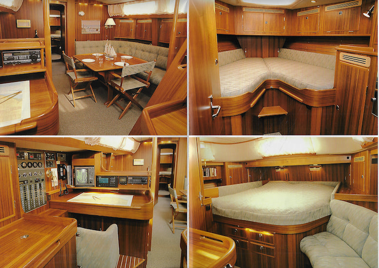 Hallberg-Rassy 53 Poster Brochure