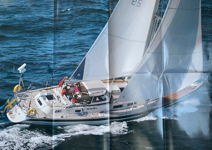 Hallberg-Rassy 53 Poster Brochure