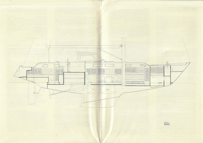 Hallberg-Rassy 53 Specification Poster Brochure
