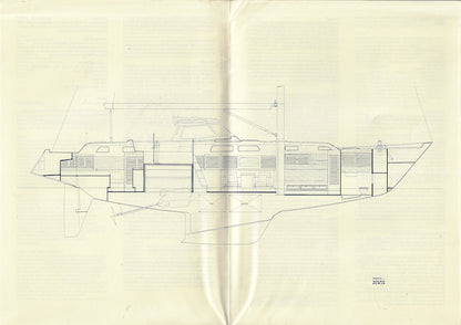 Hallberg-Rassy 53 Specification Poster Brochure