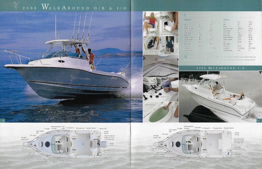 Seaswirl 2001 Striper Brochure SailInfo I