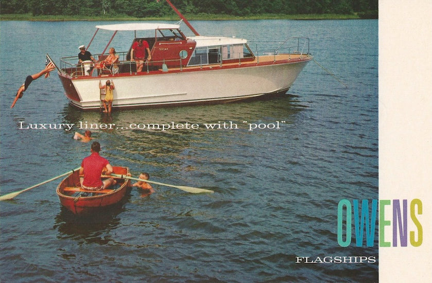 Owens Flagship 28 & 35 Deluxe Cruiser Brochure