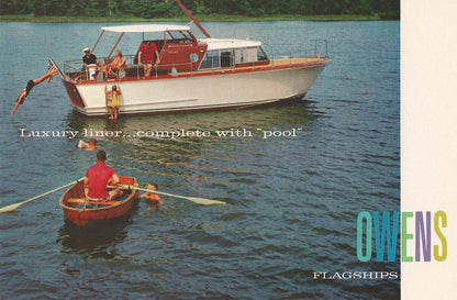 Owens Flagship 28 & 35 Deluxe Cruiser Brochure