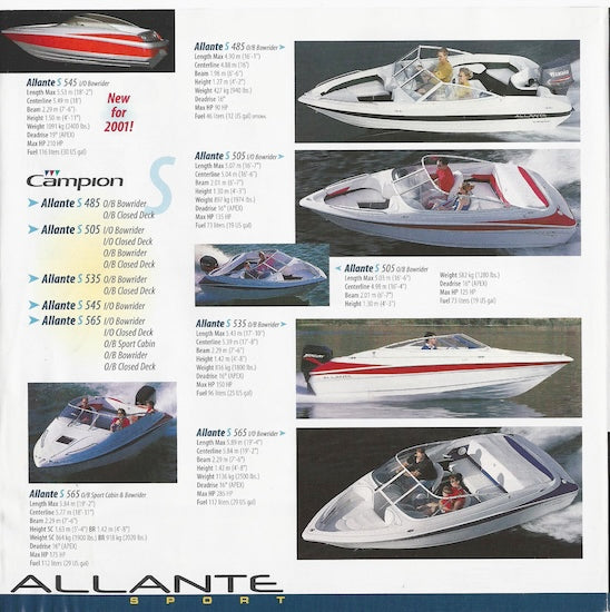 Campion 2001 Abbreviated Brochure