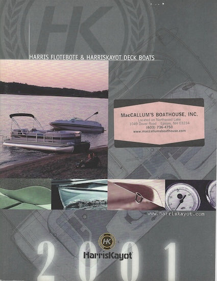 Harris 2001 FloteBote & FloteDek Brochure
