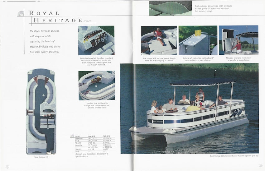 Harris 2001 FloteBote & FloteDek Brochure