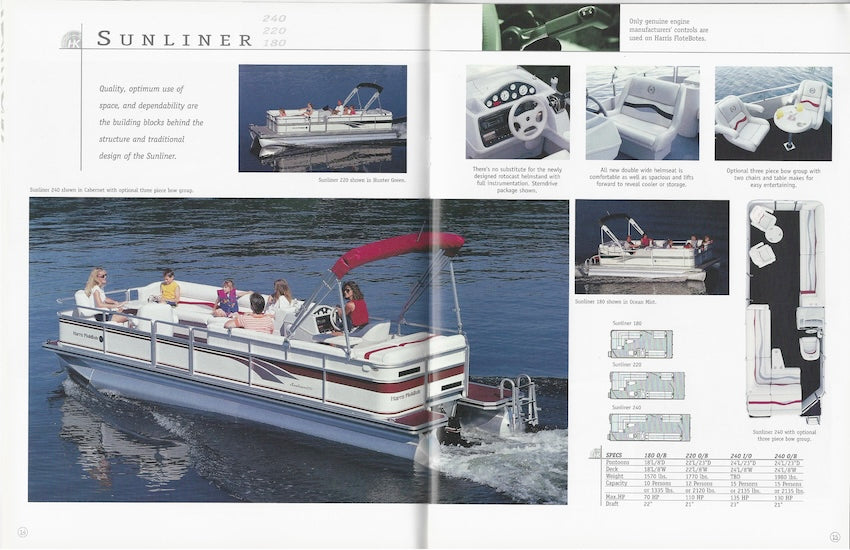 Harris 2001 FloteBote & FloteDek Brochure